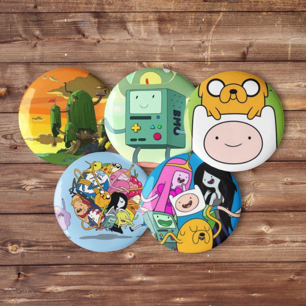 Adventure Time Pin Buttons (5)